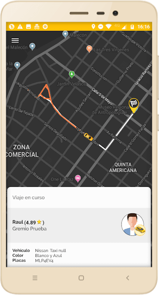 Establece tu ruta.